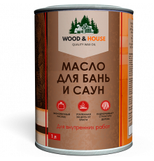МАСЛО ДЛЯ БАНЬ И САУН WOOD & HOUSE
